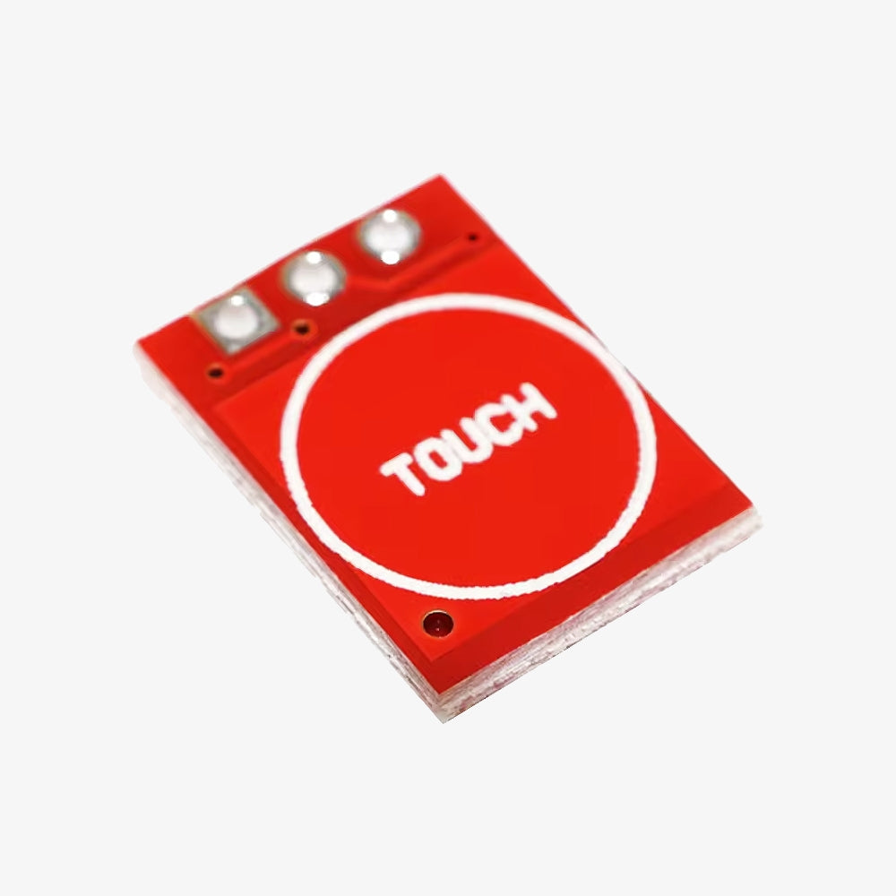 RED TTP223 1 Channel Capacitive Touch Sensor Module – QuartzComponents
