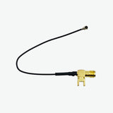 AntennaHome AHCG.102 RF 6GHz 1.13mm Female SMA-B to IPX Cable Assembly - 12 cm