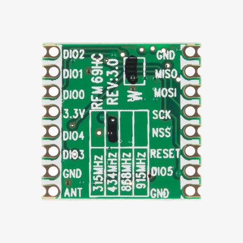 RFM69HCW 915 MHz Wireless Receiving Module