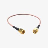 RG316 SMA Male to Male Extension Cable - 10cm