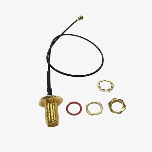 RG81 IPX to SMA Female RF Cable 