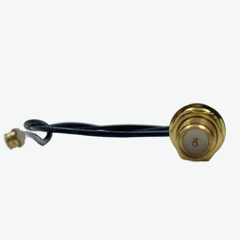 RG81 IPX to SMA Male RF Cable - 25cm