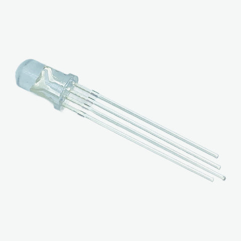 RGB LED Common Cathode Crystal Clear - 5mm