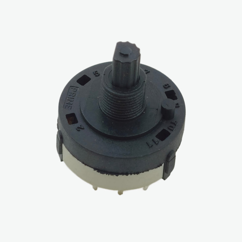 1 Pole 12 Way 26mm Rotary  Switch - 8mm Shaft