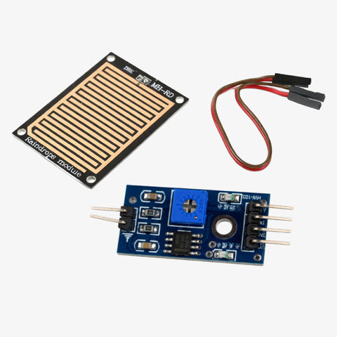 9 in 1 Arduino Sensor Kit - Ultrasonic, PIR, IR, DHT11, MQ2, LDR, Sound, Rain Sensor and Joystick