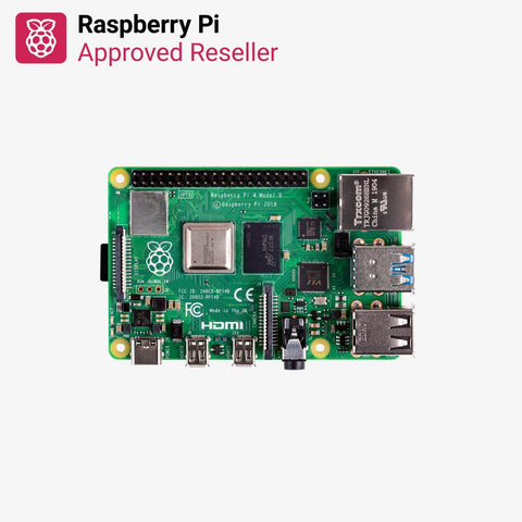 Raspberry Pi 4 Model B Approved Reseller