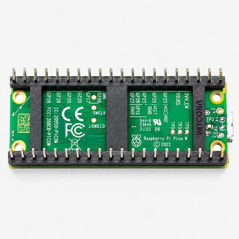 Raspberry Pi Pico 2W with Header Pins