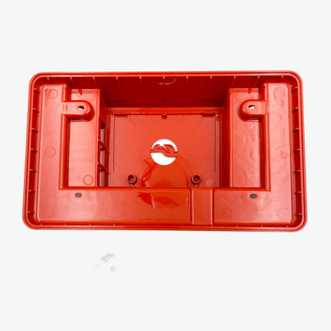 Raspberry Pi 4 Model B 7 inch Touchscreen Display Case - ABS Red