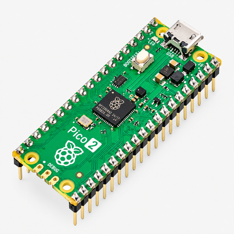 Raspberry Pi Pico 2 with Header Pins