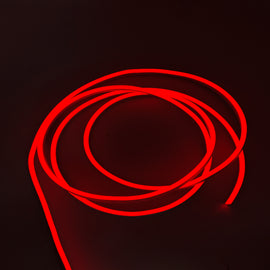 Red Color Neon Flexible Strip Light 12V DC Waterproof LED light for Decoration