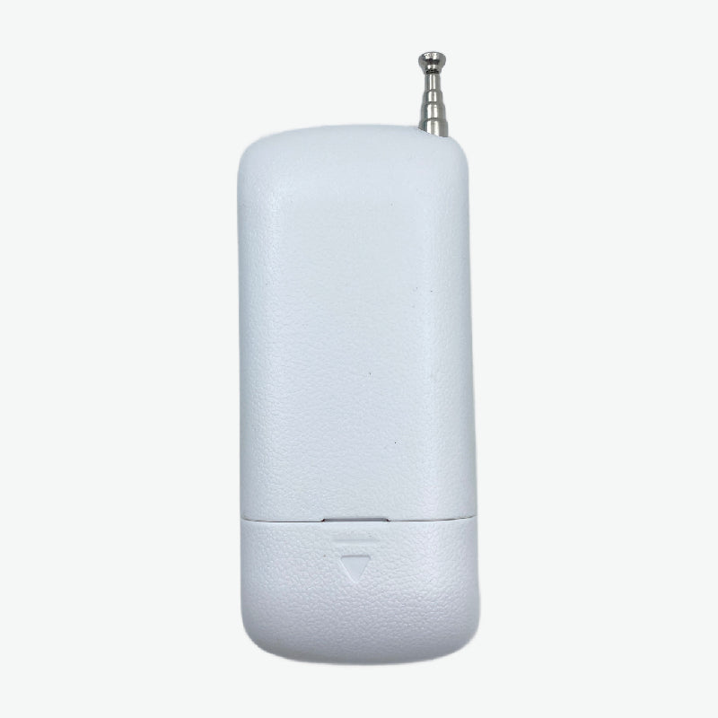 RF 433 MHz 2 Button White Remote With EV1527 Learning Code