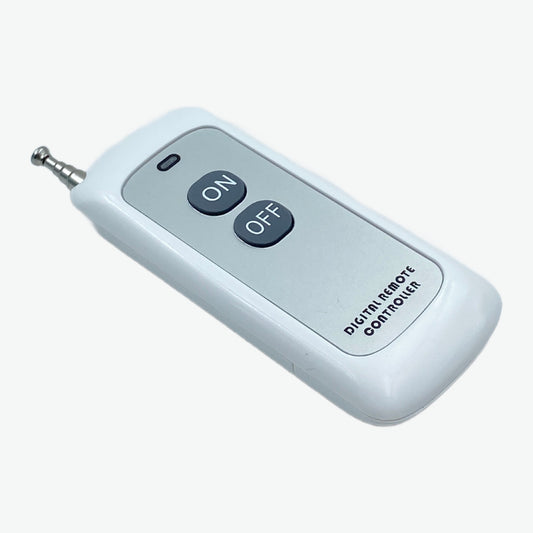 RF 433 MHz 2 Button White Remote With EV1527 Learning Code-picture-51