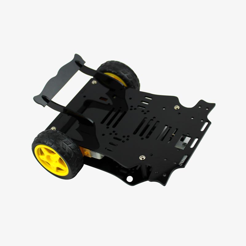 2 Wheel Smart Car Robot Chassis Kit - Modern DIY Design for Arduino, Raspberry Pi, ESP etc