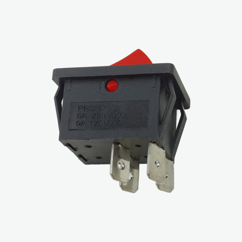 4 Pin DPST Rocker Switch - 6A 250V AC