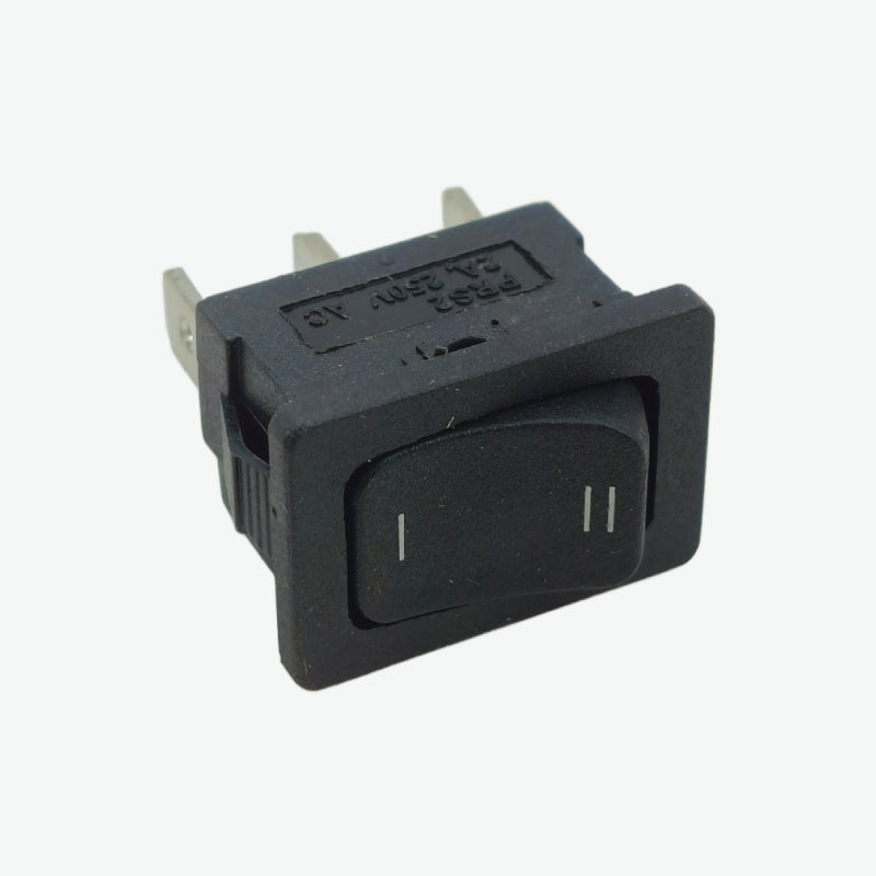 3 Pin SPDT Rocker Switch - 6A 250V AC
