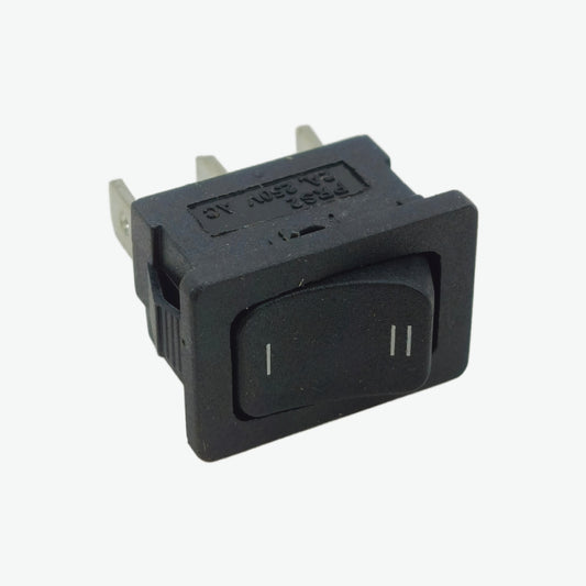 3 Pin SPDT Rocker Switch - 6A 250V AC