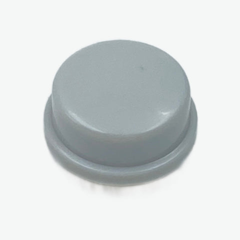 Round Cap for Square Tactile Switch 12x12x7.3 mm (Grey)