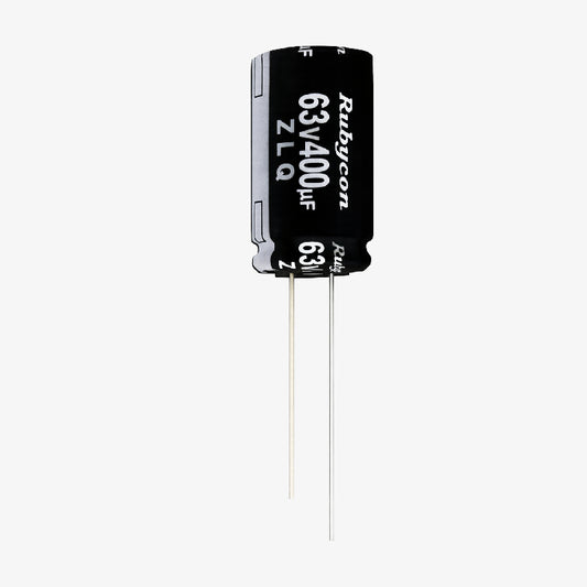 Rubycon 470 uF 63V Radial Electrolytic Capacitor (63ZLH470MEFCG412.5X25) - Through Hole Package