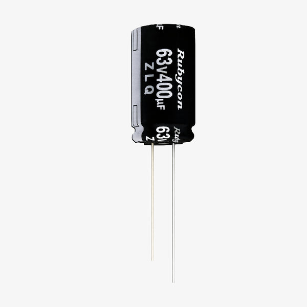 Rubycon 470uF 63V Radial Electrolytic Capacitor (63ZLH470MEFCG412.5X25) - Through Hole Package