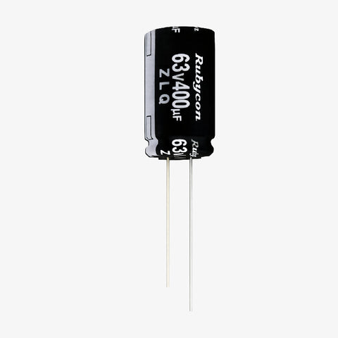 Rubycon 470 uF 63V Radial Electrolytic Capacitor (63ZLH470MEFCG412.5X25) - Through Hole Package