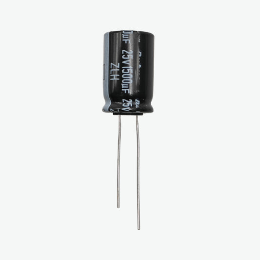 Rubycon 1500uF 25V Aluminum Radial Electrolytic Capacitor 