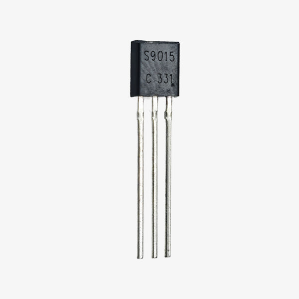 S9015 100mA PNP Transistor - TO-92 DIP Package