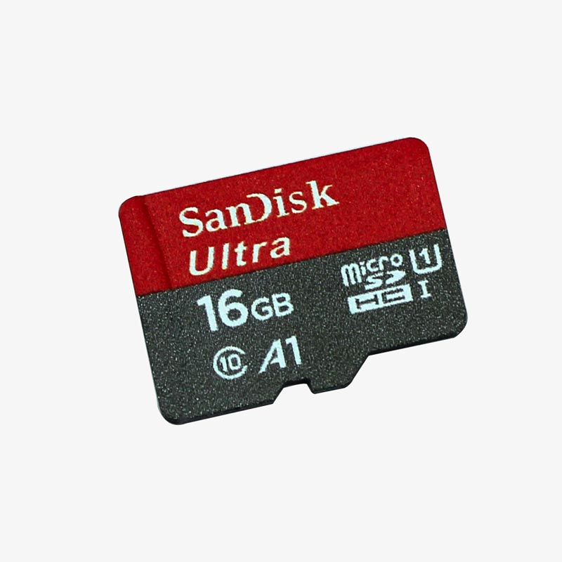 Sandisk Ultra 16GB Micro SD Card - (Class 10) – QuartzComponents