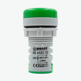 LED MULTI VOLT 12VDC-220VAC GREEN