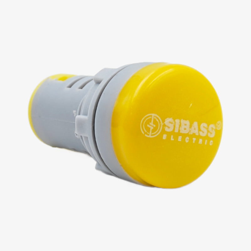 LED MULTI VOLT 12VDC-220AC YELLOW