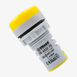 LED MULTI VOLT 12VDC-220AC YELLOW