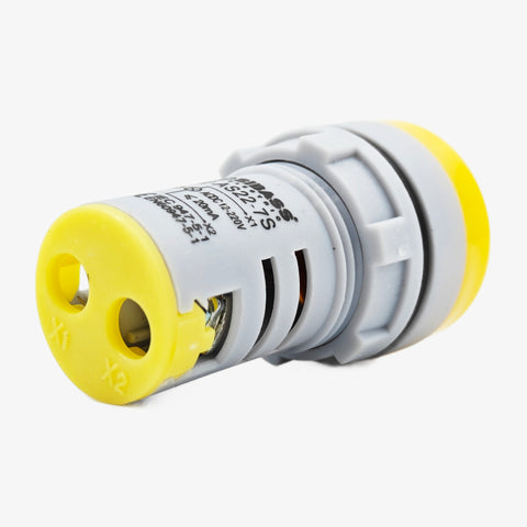 LED MULTI VOLT 12VDC-220AC YELLOW