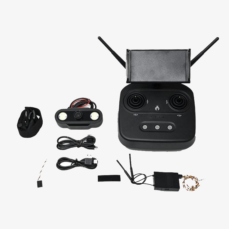 SKYDROID T10 2.4GHz 10CH Remote Controller with R10 Receiver & 3-in-1 Camera