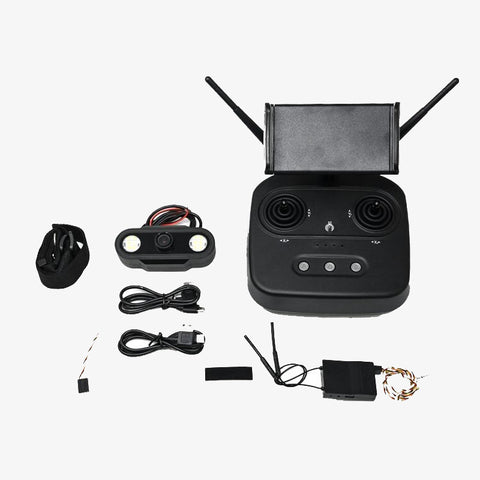 SKYDROID T10 2.4GHz 10CH Remote Controller with R10 Receiver & 3-in-1 Camera