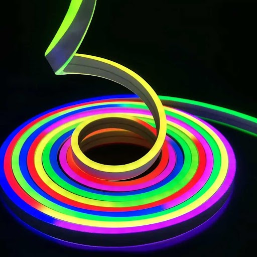 SMD3535RGB Neon Flexible Strip Light WS2811 12V DC Waterproof LED light for Decoration- 5 meter