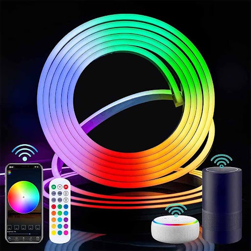 SMD3535RGB Neon Flexible Strip Light WS2811 12V DC Waterproof LED light for Decoration- 5 meter