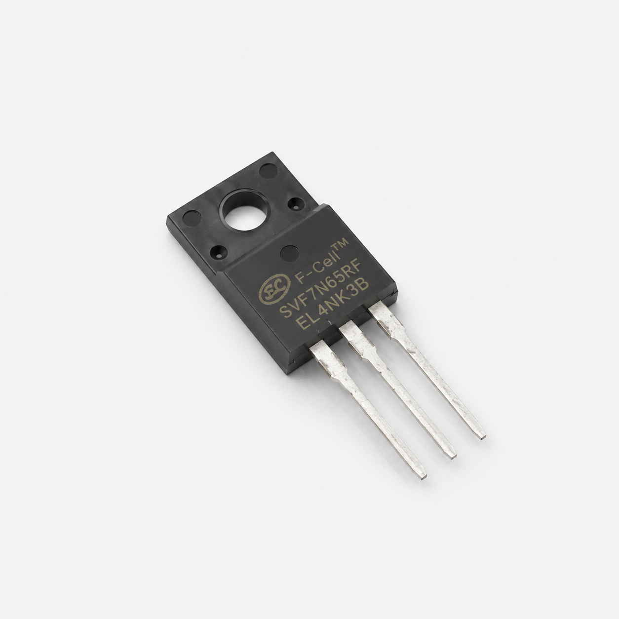 SVF7N65RF N-Channel 650V 7A Power MOSFET - TO-220 Package