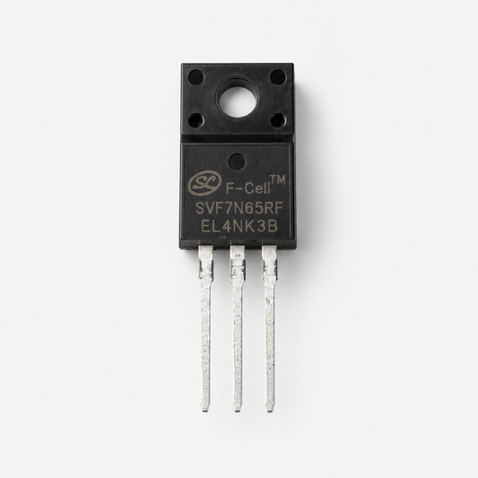 SVF7N65RF N-Channel 650V 7A Power MOSFET - TO-220 Package