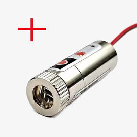 12mm 5mW Red Cross Line with Adjustable Spot Size Laser Module – Red