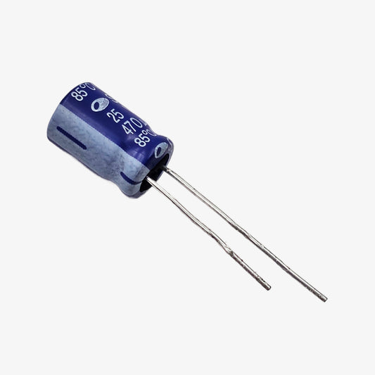 Samwha 470uF 25V 85°C Radial Electrolytic Capacitor - Through Hole