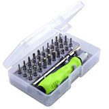 Mini Screwdriver Set with Magnetic Extension Rod and 32 Interchangeable Multipurpose Bits