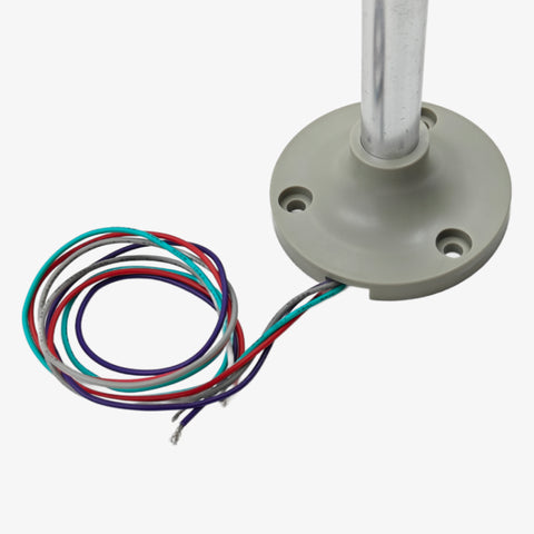 Signal Tower Light with Buzzer 2 Tier - Red and Green LED, 24V/220V AC/DC