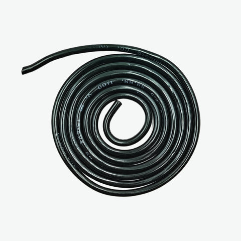 Single Core 2.5 sqmm Black Electrical Cable Wire For Domestic and Industries - 1m PVC FR Insulated Cable