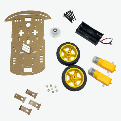Smart Robot Car Chassis DIY Kit - 2WD Two Wheel Drive Kit