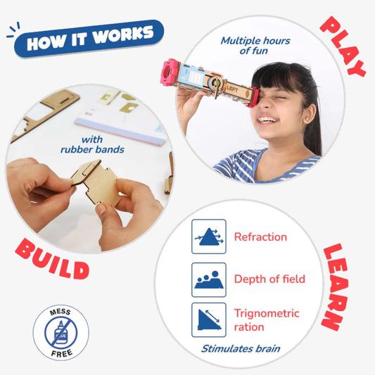 Smartivity Pirate's Telescope STEM Educational DIY Kit