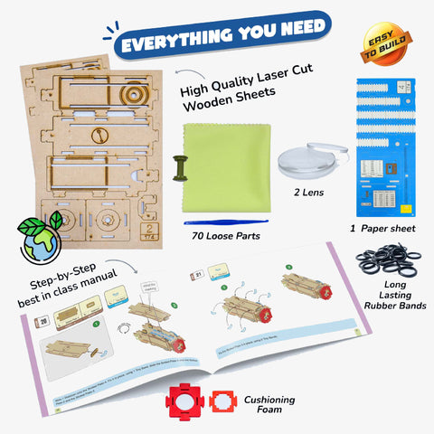 Smartivity Pirate's Telescope STEM Educational DIY Kit