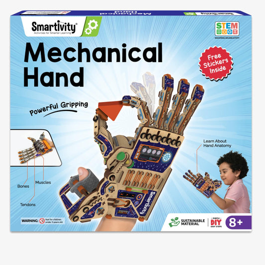 Robotic Mechanical Hand STEM Toy for Kids