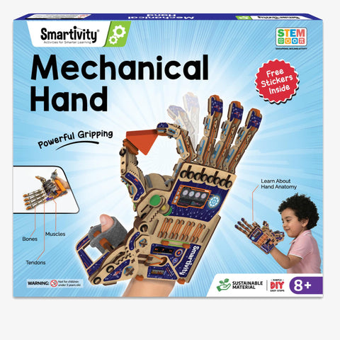 Robotic Mechanical Hand STEM Toy for Kids