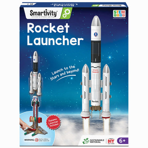 Rocket Launcher DIY STEM Construction Toy Kit