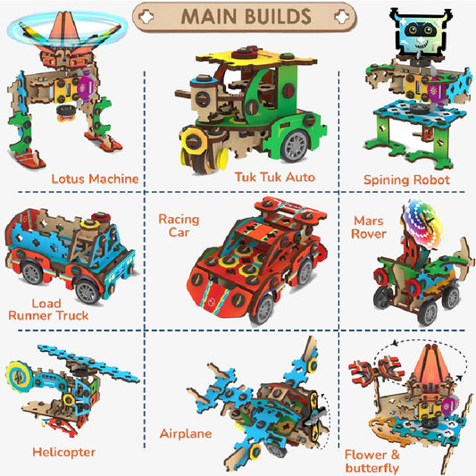 20-in-1 Multi-Builds Spin-n-Go Kit for Kids