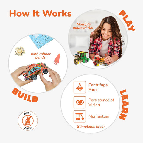 20-in-1 Multi-Builds Spin-n-Go Kit for Kids